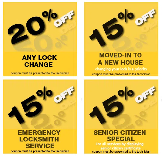 Exclusive Locksmith Service Monmouth Junction, NJ 732-444-7499 - coupon-img
